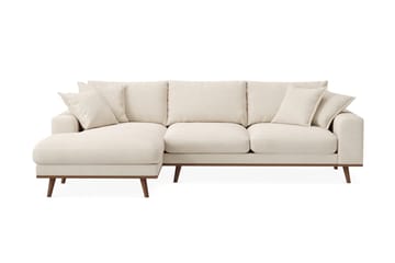 Copenhagen Premium 4-seters Venstrevendt L-formet Dyp Divansofa i Stoff