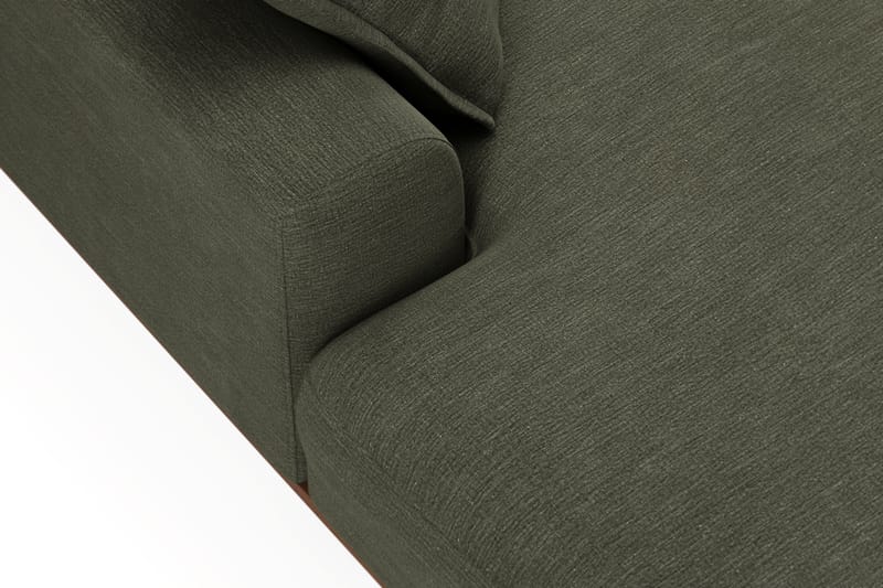 Copenhagen Premium 5-seters Venstrevendt U-formet Dyp Sofa med Divan og Sjeselong i Stoff - Grønn - Møbler - Sofaer - U Sofa