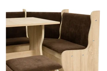 Corvyn Kökssoffa 146x106 cm - Beige - Møbler - Borde - Spisebordssæt