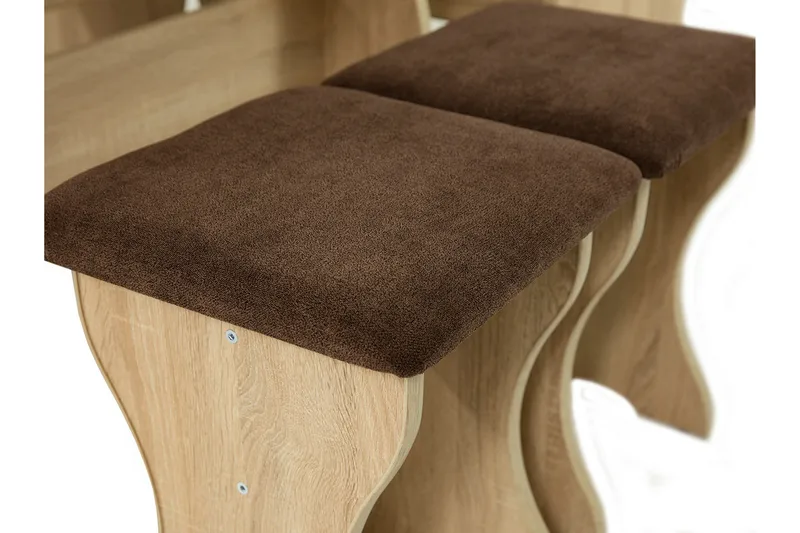 Corvyn Kökssoffa 146x106 cm - Beige - Møbler - Borde - Spisebordssæt