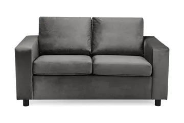 Crazy 2-personers Fløjlssofa - Mørkegrå - Møbler - Sofaer - Velour sofaer
