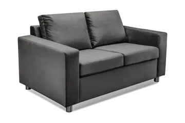 Crazy 2-personers Fløjlssofa - Mørkegrå - Møbler - Sofaer - Velour sofaer