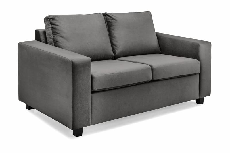 Crazy 2-personers Fløjlssofa - Mørkegrå - Møbler - Sofaer - Velour sofaer