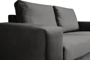 Crazy 2-personers Fløjlssofa - Mørkegrå - Møbler - Sofaer - Velour sofaer