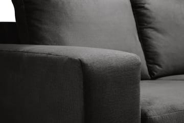 Crazy 2-personers Fløjlssofa - Mørkegrå - Møbler - Sofaer - Velour sofaer