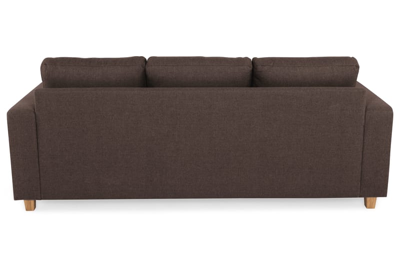 Crazy 3-personers Stofsofa - Brun - Møbler - Sofaer - 3 personers sofa