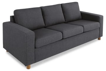 Crazy 3-personers Stofsofa - Mørkegrå - Møbler - Sofaer - 3 personers sofa