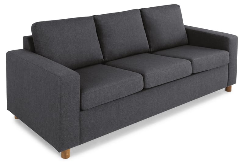 Crazy 3-personers Stofsofa - Mørkegrå - Møbler - Sofaer - 3 personers sofa