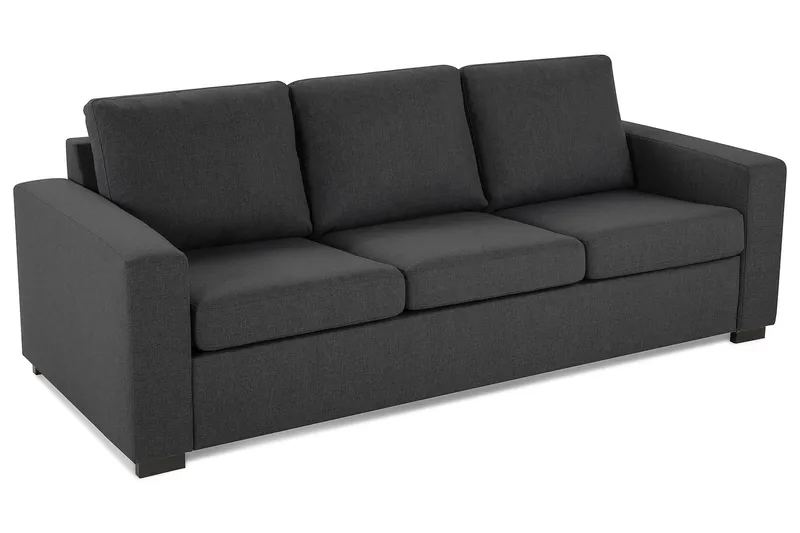 Crazy 3-personers Stofsofa - Mørkegrå - Møbler - Sofaer - 3 personers sofa