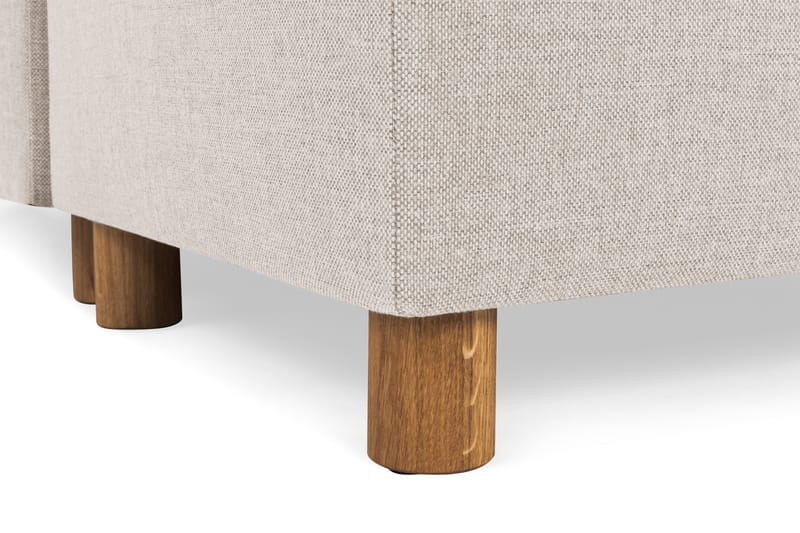 Crazy 4-personers Højrevendt U-formet Small Sofa med Chaiselong i Stof - Beige - Møbler - Sofaer - U Sofa