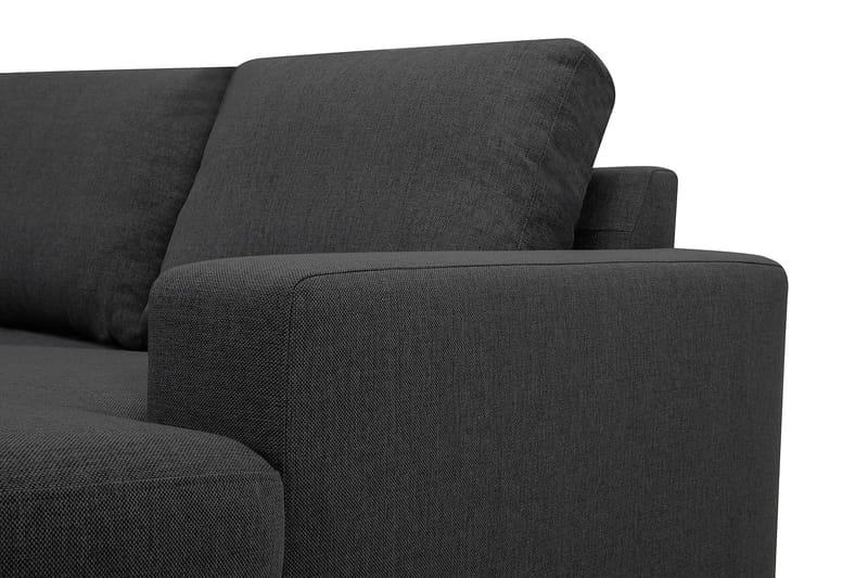 Crazy 4-personers Venstrevendt U-formet Small Sofa med Chaiselong i Stof - Mørkegrå - Møbler - Sofaer - U Sofa