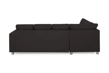Crazy 4-personers Venstrevendt U-formet Large Sofa med Chaiselong i Stof - Antracit - Møbler - Sofaer - U Sofa