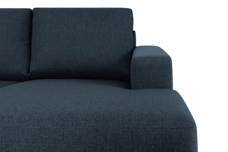 Crazy 4-personers Venstrevendt U-formet Large Sofa med Chaiselong i Stof - Mørkeblå - Møbler - Sofaer - U Sofa