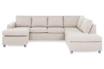 Metall,Runde metalben - Beige