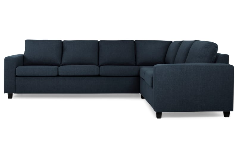 Crazy 5-personers Vendbar L-formet Large Hjørnesofa i Stof - Mørkeblå - Møbler - Sofaer - Hjørnesofa