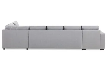 Crazy 5-personers Højrevendt U-formet X-Large Sofa med Chaiselong i Stof - Grå - Møbler - Sofaer - U Sofa