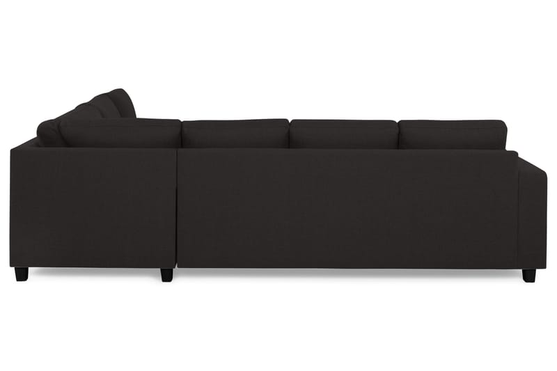 Crazy 5-personers Vendbar L-formet Large Hjørnesofa i Stof - Antracit - Møbler - Sofaer - Hjørnesofa