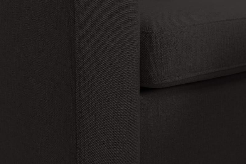 Crazy 5-personers Vendbar L-formet Large Hjørnesofa i Stof - Antracit - Møbler - Sofaer - Hjørnesofa