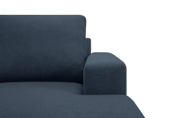 Crazy 5-personers Venstrevendt U-formet X-Large Sofa med Chaiselong i Stof - Mørkeblå - Møbler - Sofaer - U Sofa