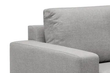 Crazy 5-personers Højrevendt U-formet X-Large Sofa med Chaiselong i Stof - Grå - Møbler - Sofaer - U Sofa