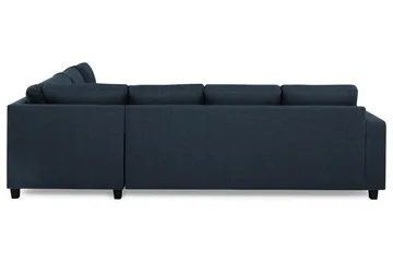 Crazy 5-personers Vendbar L-formet Large Hjørnesofa i Stof - Mørkeblå - Møbler - Sofaer - Hjørnesofa