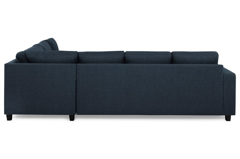 Crazy 5-personers Vendbar L-formet Large Hjørnesofa i Stof - Mørkeblå - Møbler - Sofaer - Hjørnesofa