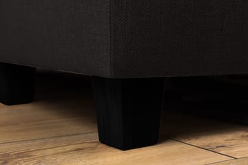 Crazy 5-personers Vendbar L-formet Large Hjørnesofa i Stof - Antracit - Møbler - Sofaer - Hjørnesofa