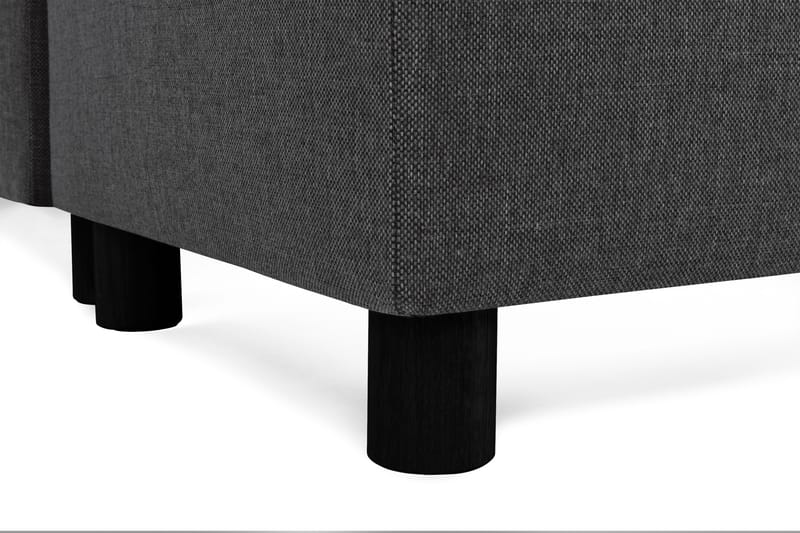Crazy 5-personers Højrevendt U-formet X-Large Sofa med Chaiselong i Stof - Antracit - Møbler - Sofaer - U Sofa