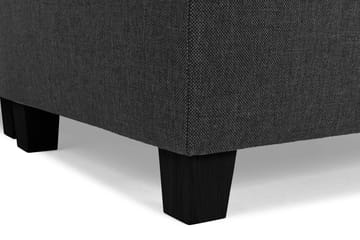 Crazy 5-personers Vendbar L-formet Large Hjørnesofa i Stof - Antracit - Møbler - Sofaer - Hjørnesofa