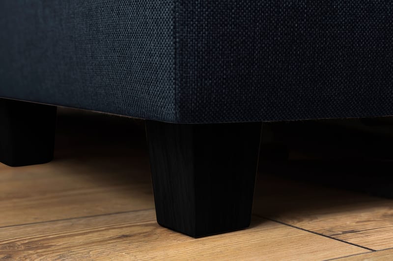 Crazy 5-personers Vendbar L-formet Large Hjørnesofa i Stof - Mørkeblå - Møbler - Sofaer - Hjørnesofa