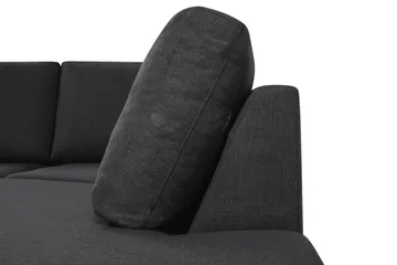 Crazy 5-personers Højrevendt U-formet X-Large Sofa med Chaiselong i Stof - Antracit - Møbler - Sofaer - U Sofa