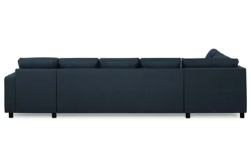Crazy 5-personers Venstrevendt U-formet X-Large Sofa med Chaiselong i Stof - Mørkeblå - Møbler - Sofaer - U Sofa