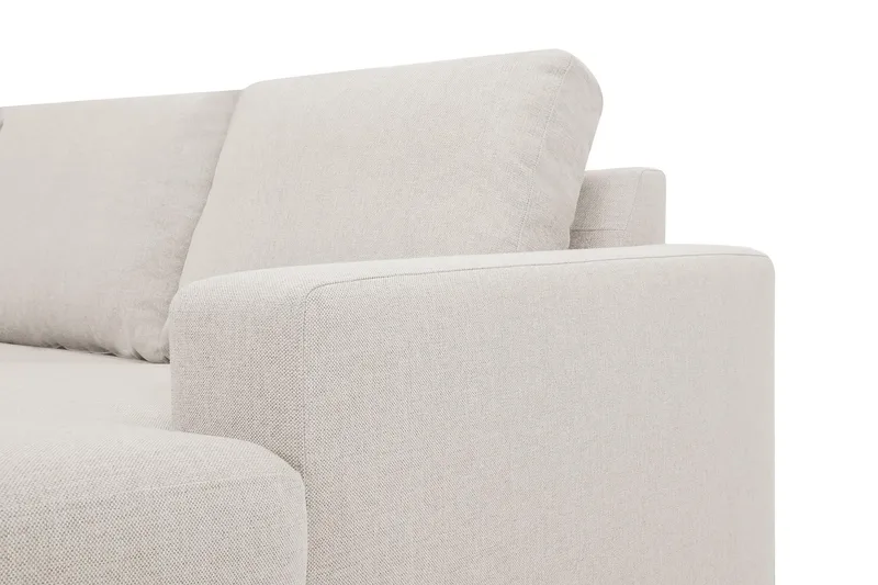 Crazy 5-personers Venstrevendt U-formet X-Large Sofa med Chaiselong i Stof - Beige - Møbler - Sofaer - U Sofa