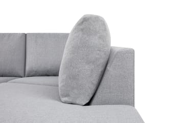 Crazy 5-personers Højrevendt U-formet X-Large Sofa med Chaiselong i Stof - Grå - Møbler - Sofaer - U Sofa