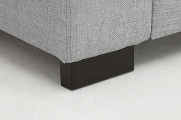 Crazy 5-personers Højrevendt U-formet X-Large Sofa med Chaiselong i Stof - Grå - Møbler - Sofaer - U Sofa