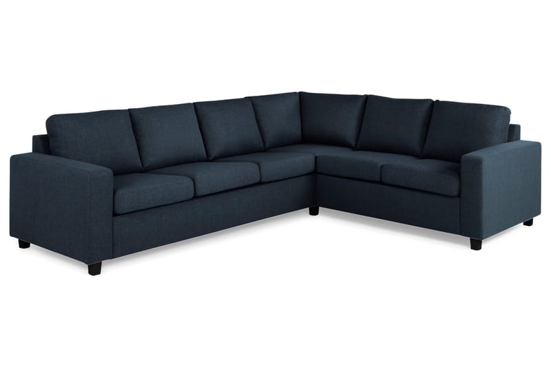 Crazy 5-personers Vendbar L-formet Large Hjørnesofa i Stof - Mørkeblå - Møbler - Sofaer - Hjørnesofa