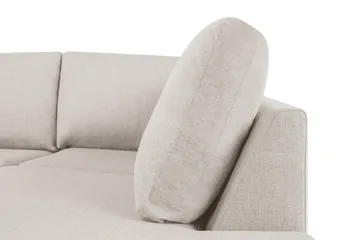 Crazy 5-personers Højrevendt U-formet X-Large Sofa med Chaiselong i Stof - Beige - Møbler - Sofaer - U Sofa