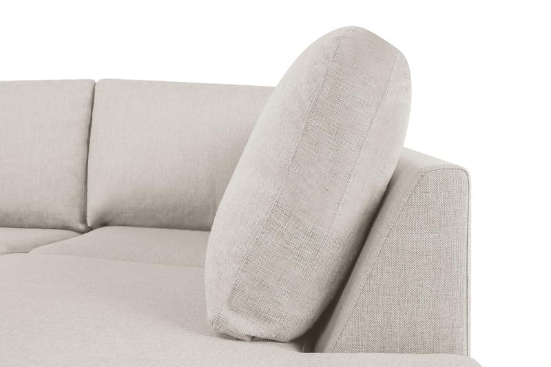 Crazy 5-personers Højrevendt U-formet X-Large Sofa med Chaiselong i Stof - Beige - Møbler - Sofaer - U Sofa