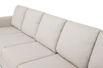 Crazy 5-personers Højrevendt U-formet X-Large Sofa med Chaiselong i Stof - Beige - Møbler - Sofaer - U Sofa