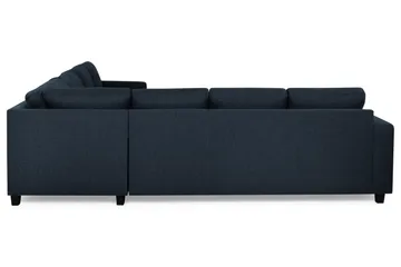 Crazy 6-personers Vendbar L-formet X-Large Hjørnesofa i Stof - Mørkeblå - Møbler - Sofaer - Hjørnesofa