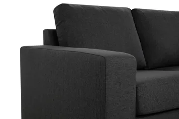 Crazy 6-personers Vendbar L-formet X-Large Hjørnesofa i Stof - Mørkegrå - Møbler - Sofaer - Hjørnesofa