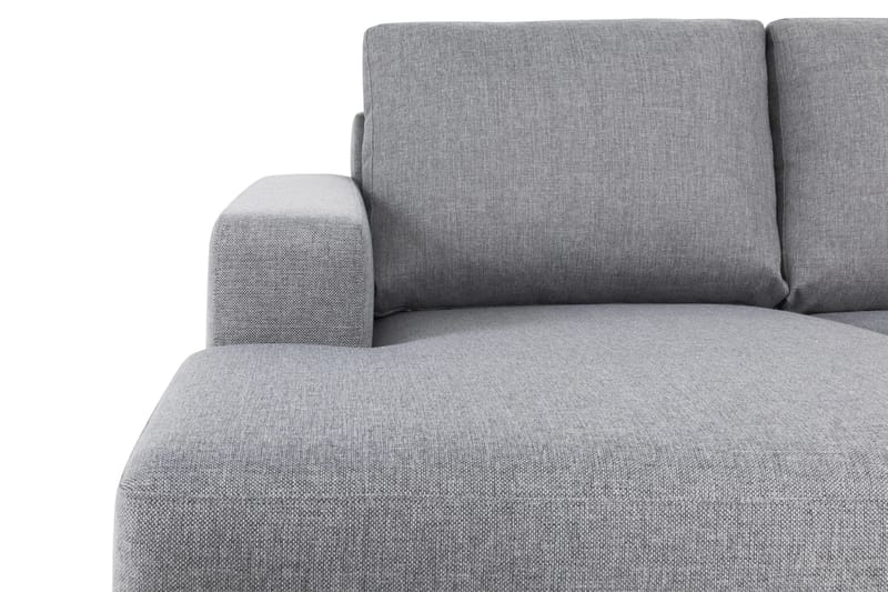 Crazy 6-personers Højrevendt U-formet XX-Large Sofa med Chaiselong i Stof - Grå - Møbler - Sofaer - U Sofa