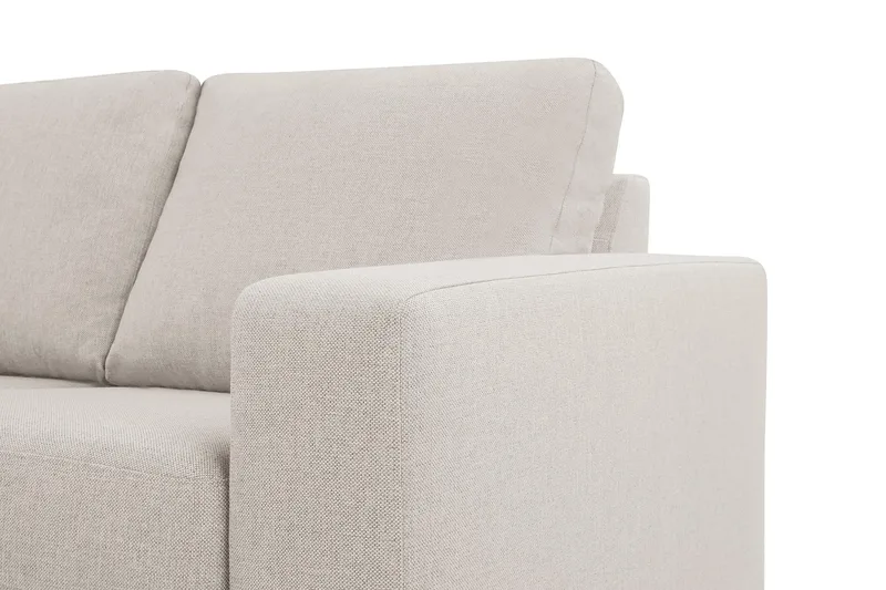Crazy 6-personers Vendbar L-formet X-Large Hjørnesofa i Stof - Beige - Møbler - Sofaer - Hjørnesofa