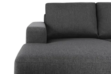 Crazy 6-personers Højrevendt U-formet XX-Large Sofa med Chaiselong i Stof - Mørkegrå - Møbler - Sofaer - U Sofa