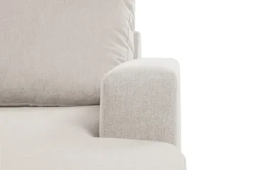 Crazy 6-personers Venstrevendt U-formet XX-Large Sofa med Divan og Chaiselong i Stof - Beige - Møbler - Sofaer - U Sofa