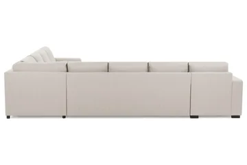 Crazy 7-personers vendbar L-formet XX-Large hjørnesofa i stof - Beige - Møbler - Sofaer - Hjørnesofa