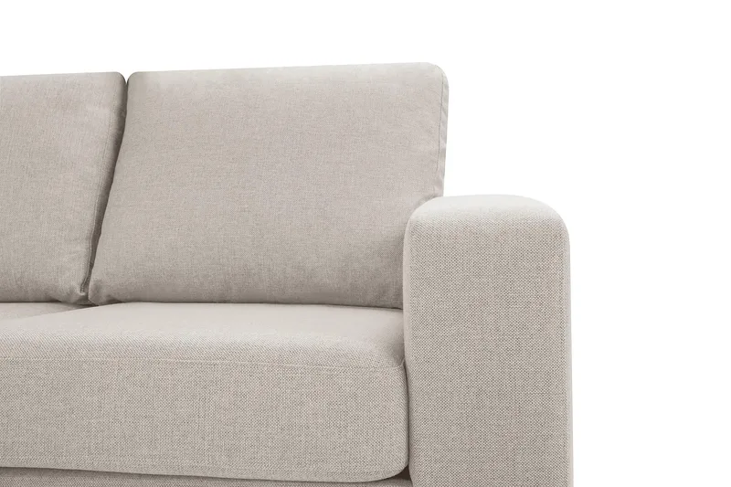 Crazy 7-personers vendbar L-formet XX-Large hjørnesofa i stof - Beige - Møbler - Sofaer - Hjørnesofa