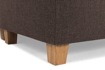 Crazy 7-personers Vendbar L-formet XX-Large Hjørnesofa i Stof - Brun - Møbler - Sofaer - Hjørnesofa