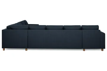 Crazy 7-personers vendbar L-formet XX-Large hjørnesofa i stof - Mørkeblå - Møbler - Sofaer - Hjørnesofa