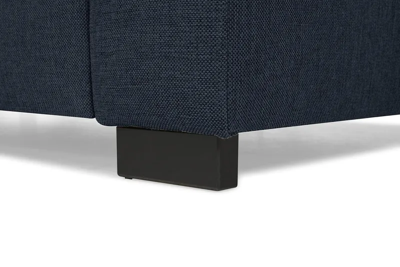 Crazy 7-personers vendbar L-formet XX-Large hjørnesofa i stof - Mørkeblå - Møbler - Sofaer - Hjørnesofa